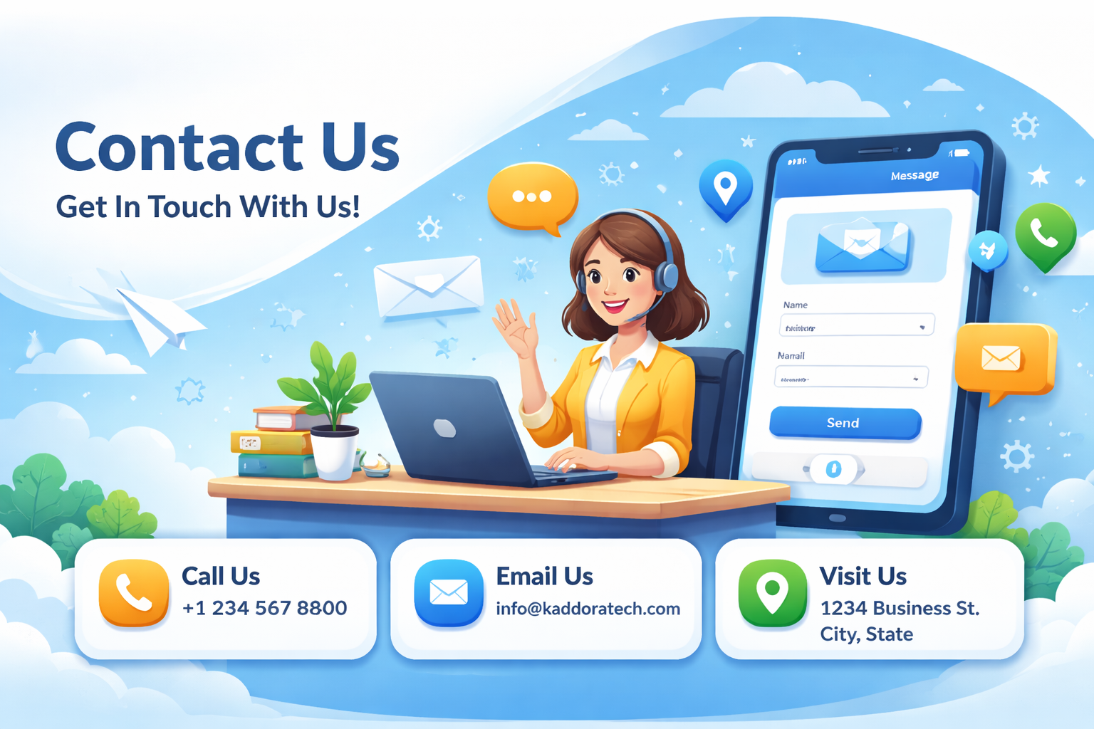 School ERP contact support preview